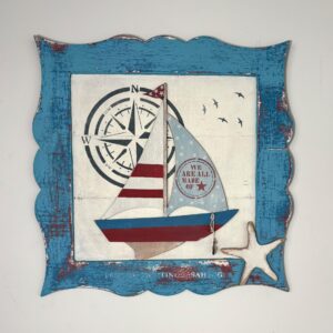 quadro cabina de praia