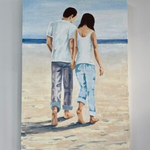 quadro cabina de praia